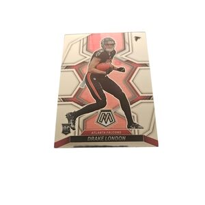 Drake London RC 2022 Panini Mosaic Atlanta Falcons Rookie Card